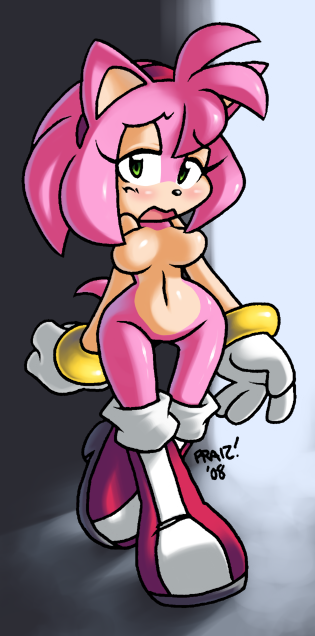 amy rose (sonic the hedgehog (series) and etc) created by praiz