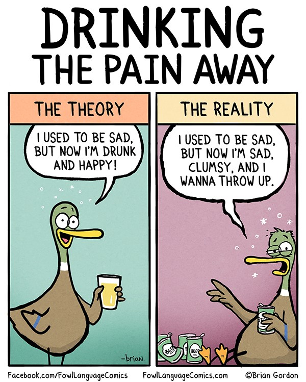 brian the duck (fowl language) created by brian gordon