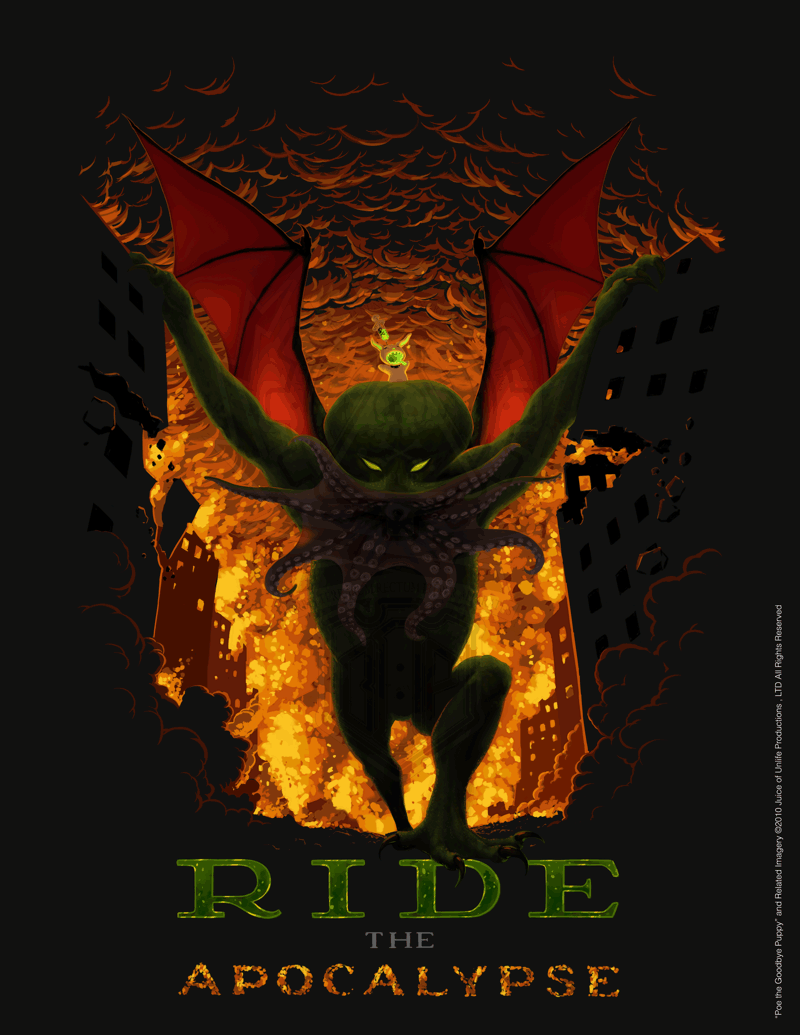 cthulhu (poe the goodbye puppy and etc) created by eugene arenhaus and phaeton99