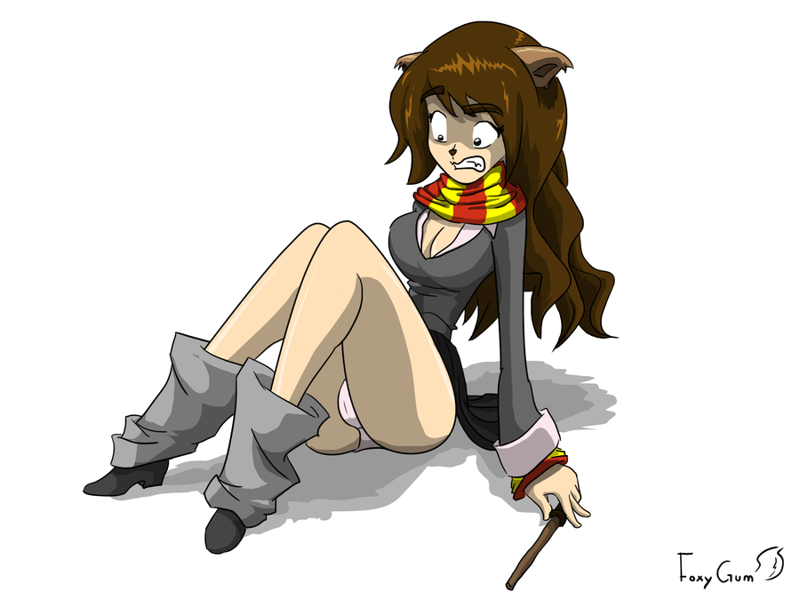 hermione granger (harry potter (series)) created by foxygum
