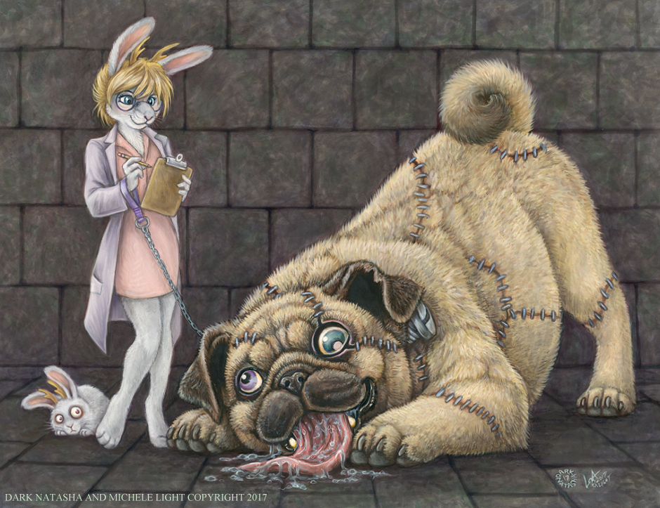 frankenstein created by dark natasha and michele light