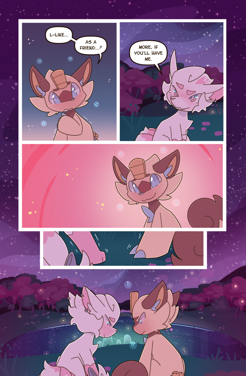 dielle and rune (pokemon mystery dungeon and etc) created by wooled