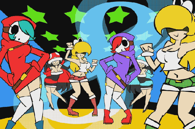 koopagirl (mario bros and etc) created by minus8