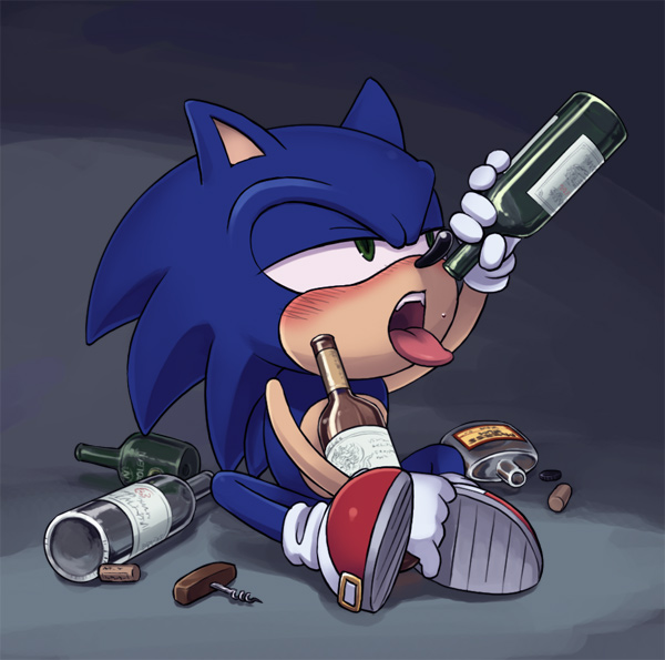 sonic the hedgehog (sonic the hedgehog (series) and etc) created by karlo