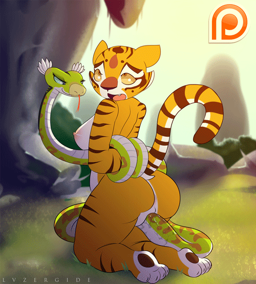 master tigress and master viper (kung fu panda and etc) created by lysergide