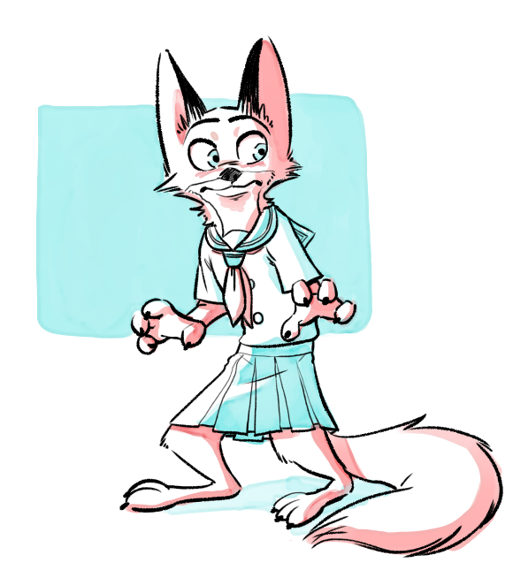 nick wilde (zootopia and etc) created by fuel (artist)