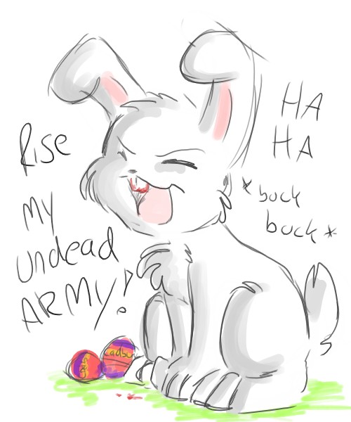 easter bunny (easter) created by littledigits