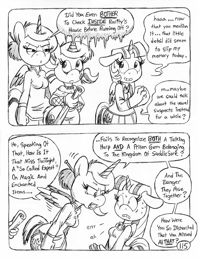 fan character, gothy moon, princess eaststern, and twilight sparkle (friendship is magic and etc) created by circe (artist)