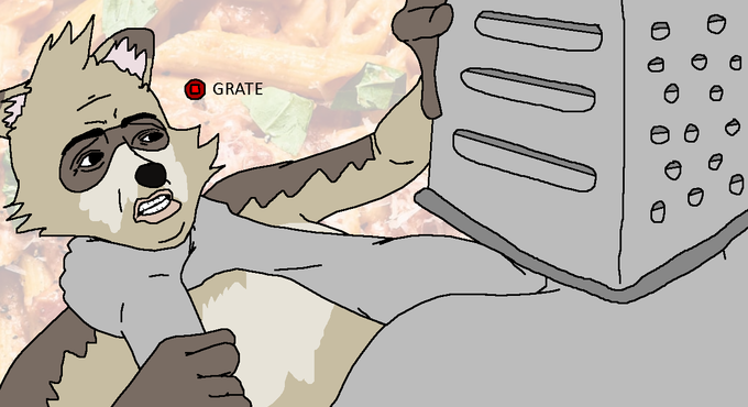 fender (the cheese grater image and etc) created by unknown artist