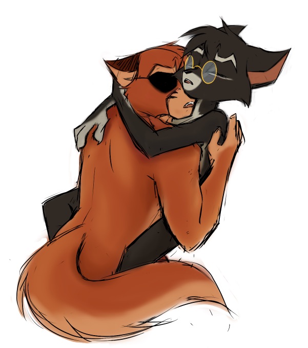 mordecai heller and viktor vasko (lackadaisy) created by hottopicpiss