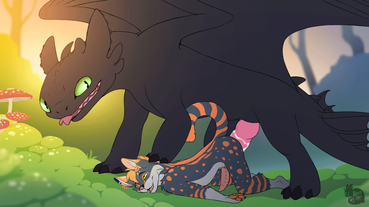 toothless (how to train your dragon and etc) created by kete