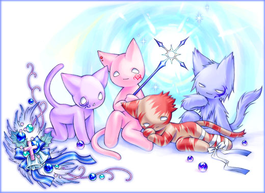 d, fusa shii, no, and shii (2channel) created by neji neji