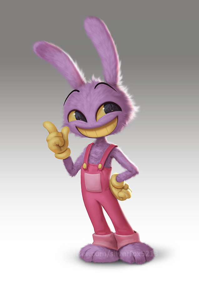 jax (the amazing digital circus and etc) created by silverfox5213