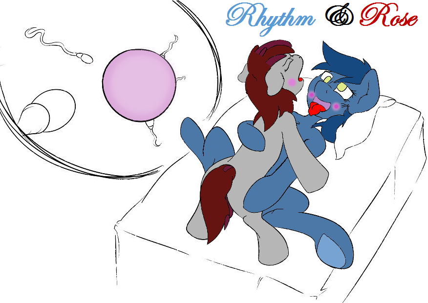 fan character, rhythm, and rose (my little pony and etc) created by rhythm/night shade