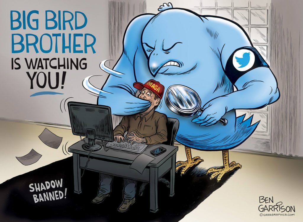 twitter bird (make america great again and etc) created by ben garrison