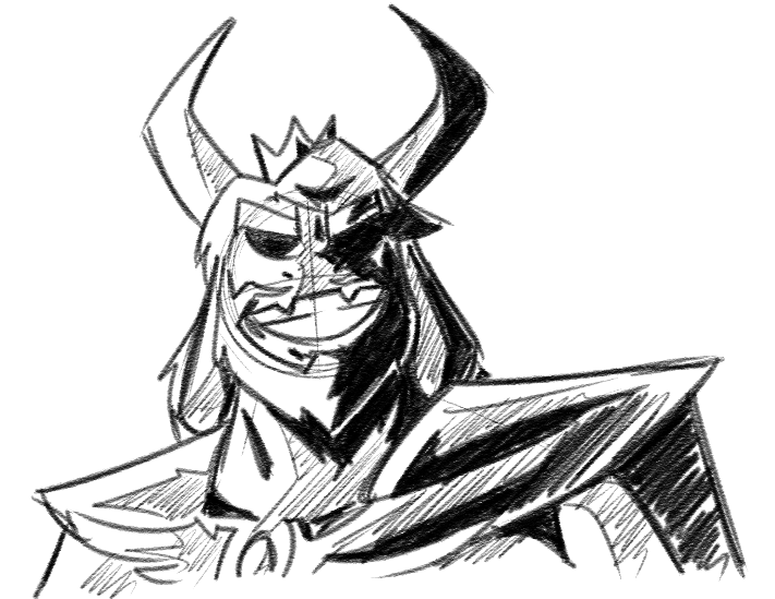 asgore dreemurr and toshinori yagi (undertale (series) and etc) created by potoobrigham