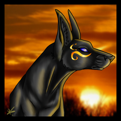 anubis (middle eastern mythology and etc) created by sazael