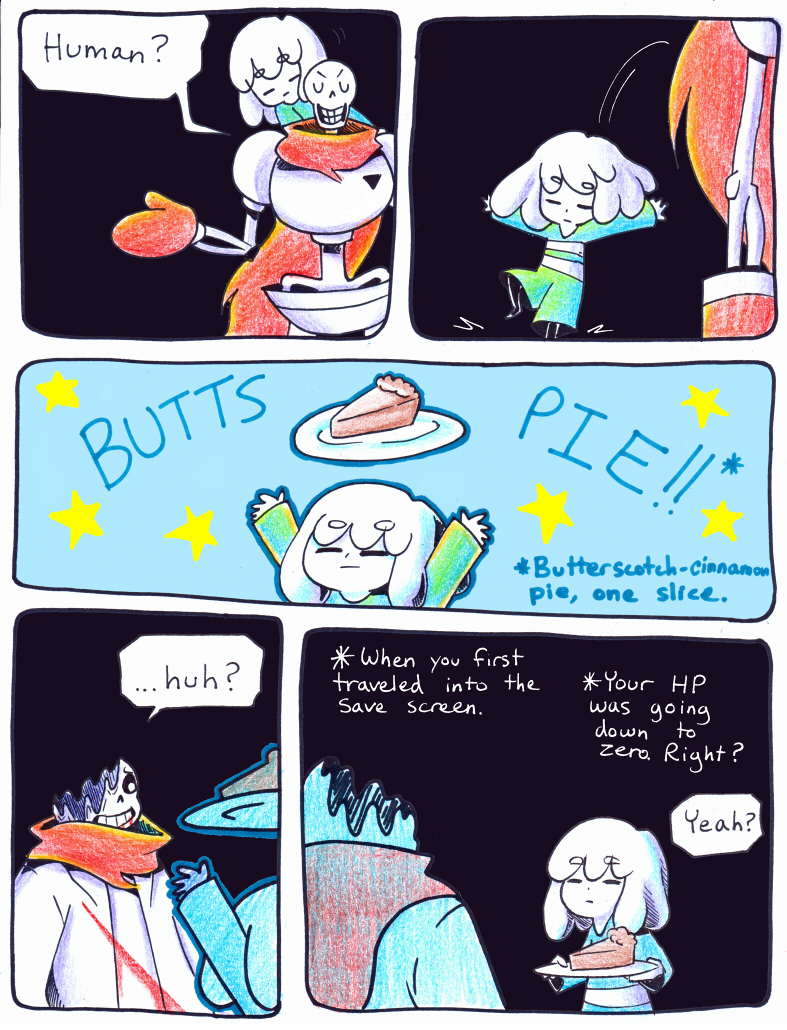 frisk, papyrus, and sans (undertale (series) and etc) created by loverofpiggies