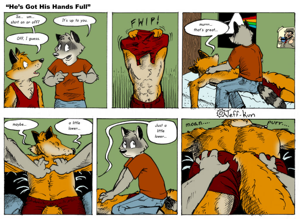 aiden harris and colin young (closet coon) created by leafdubois