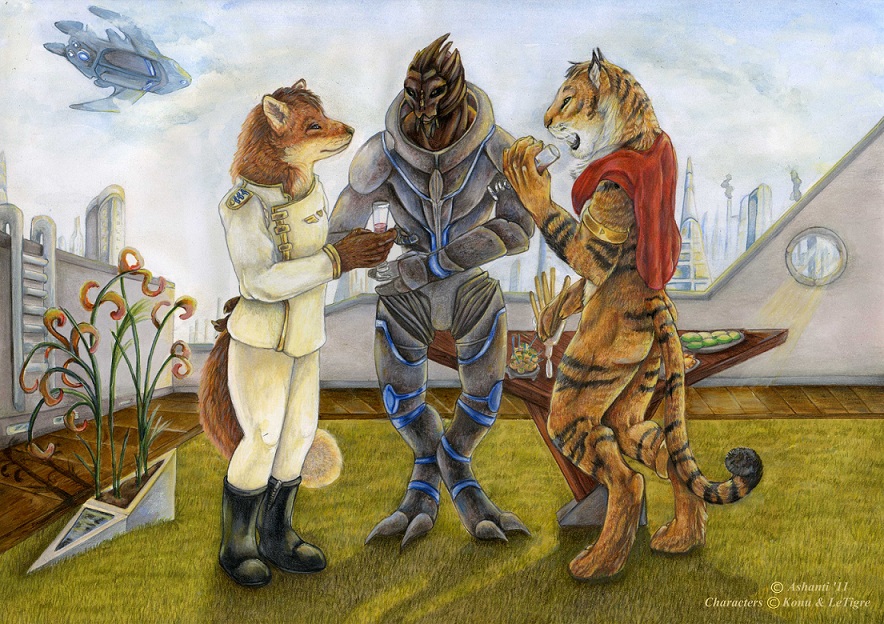 konu and letigre (electronic arts and etc) created by konu eikuku hentaru