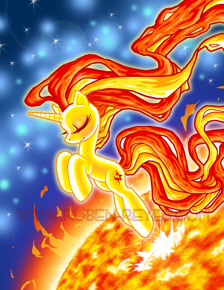 sunset shimmer (equestria girls and etc) created by rubenreyes