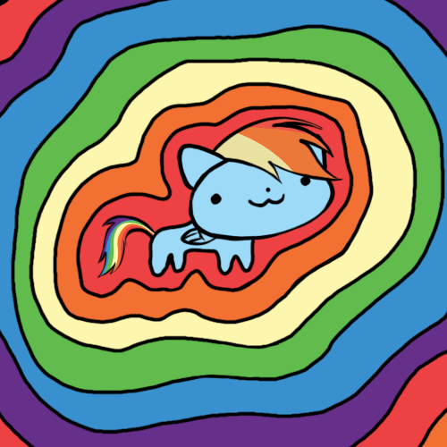rainbow dash (friendship is magic and etc) created by unknown artist