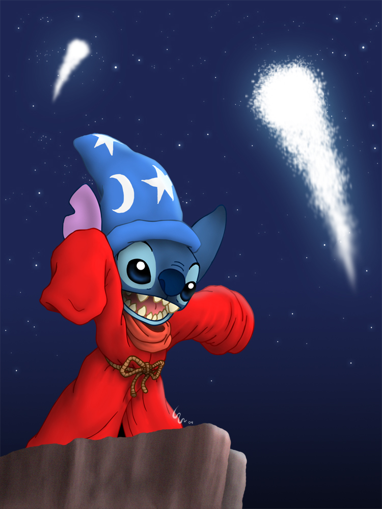 stitch (the sorcerer's apprentice and etc) created by ribera