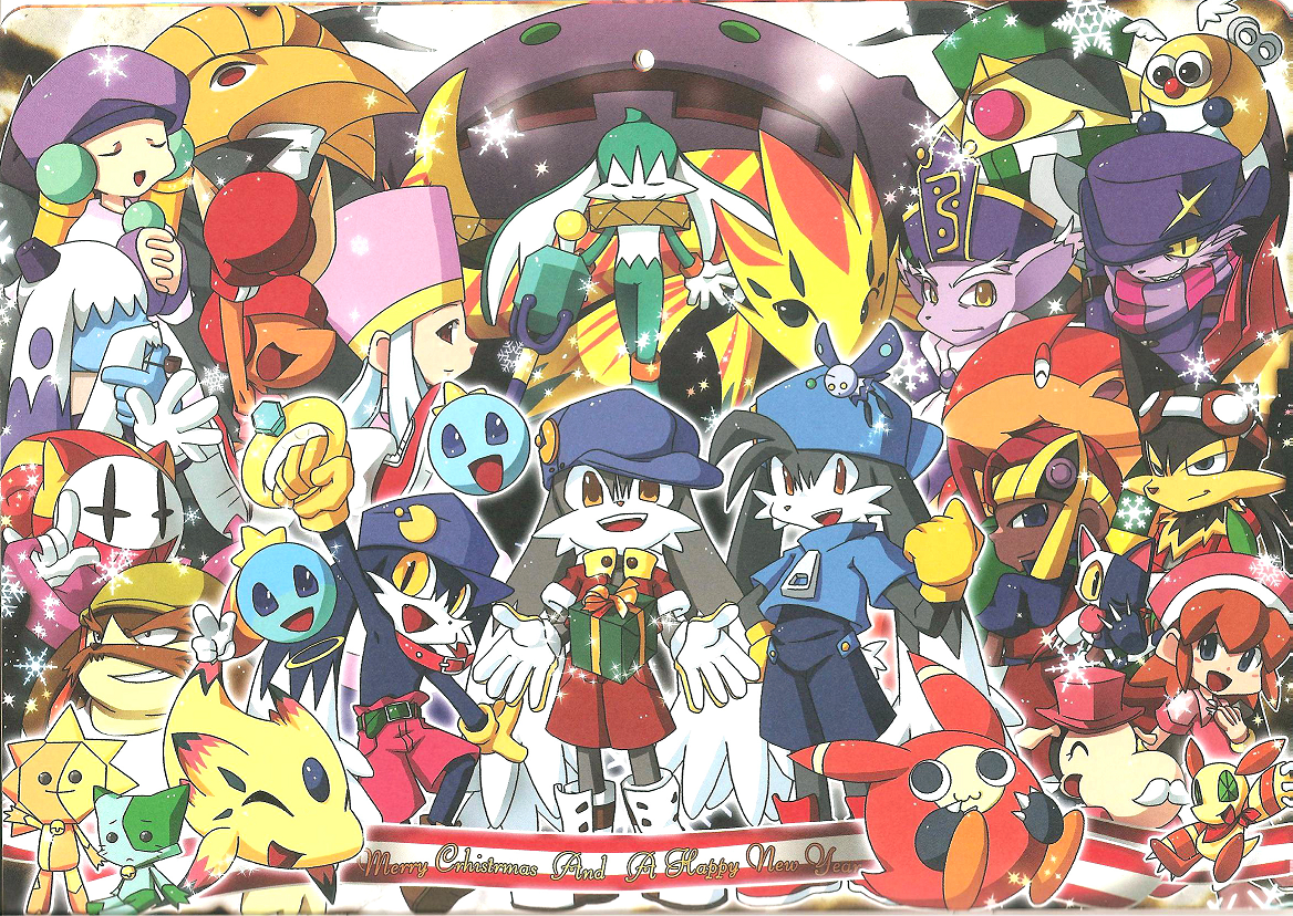 the high priestess, grandpa, emperor jillius, pamela, pango, and etc (klonoa (series) and etc) created by unknown artist