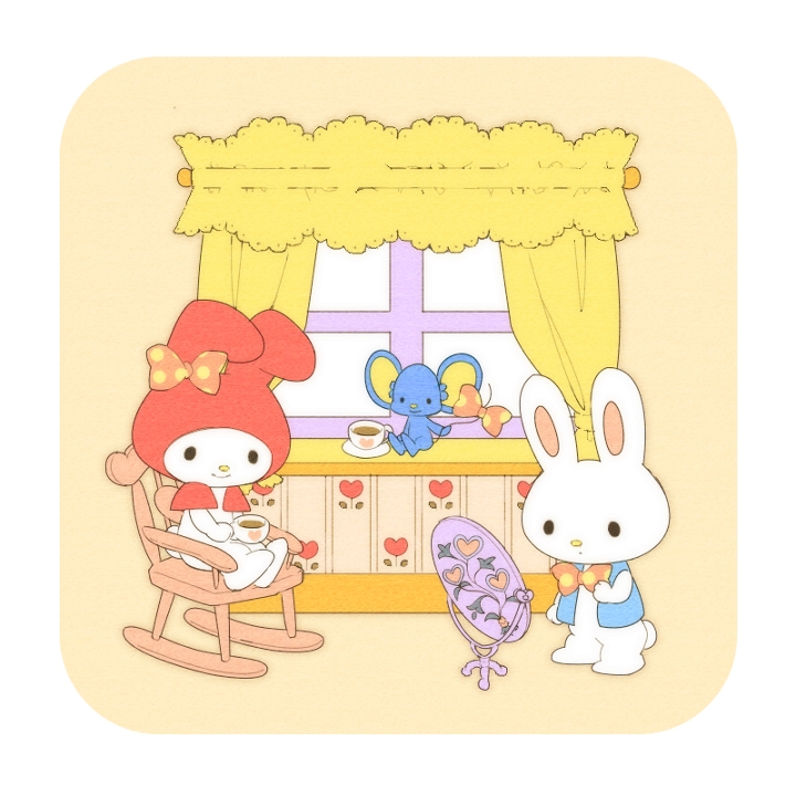 flat, my melody, and rhythm (onegai my melody and etc) created by hakusan