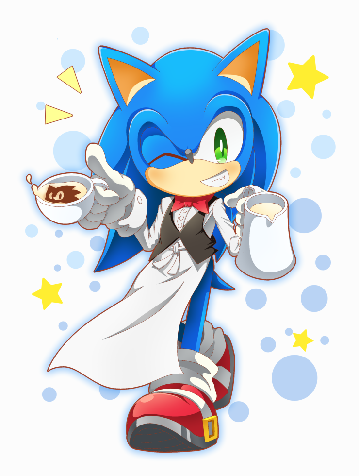 sonic the hedgehog (sonic the hedgehog (series) and etc) created by nell two