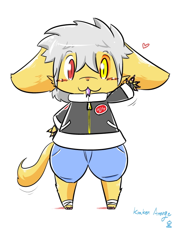 eugeniyburnt and fan character (twokinds) created by kraken melanco