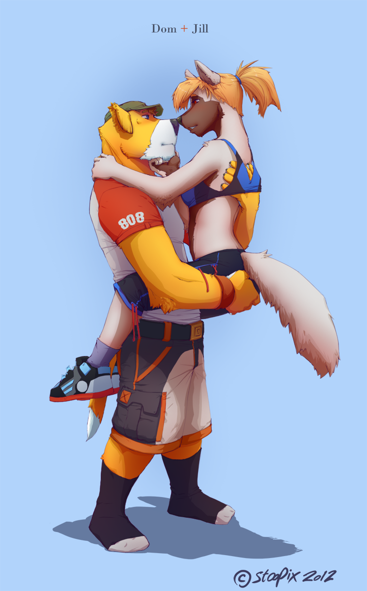 dom and jill created by stoopix