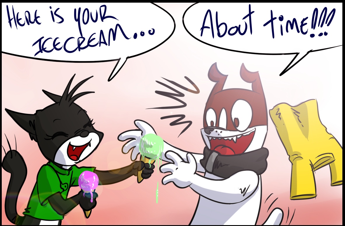 charlie and sammy created by charliepops