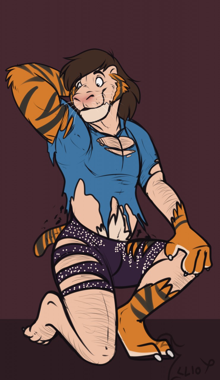 tiger dancer (zootopia and etc) created by werewolfaboo