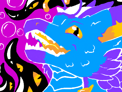 sapphire dragon (april fools' day and etc) created by jhin wonderlust