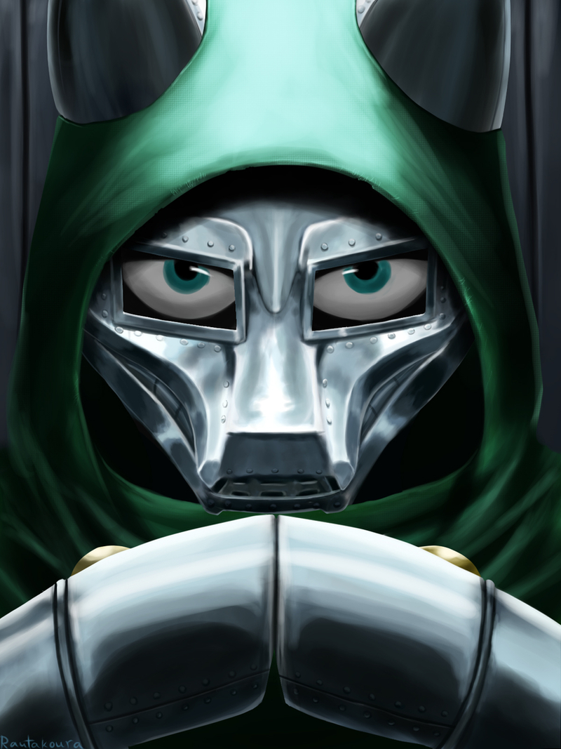 doctor doom (my little pony and etc) created by rautakoura