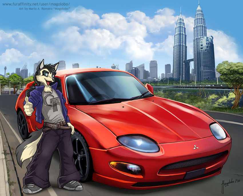 mitsubishi created by magolobo