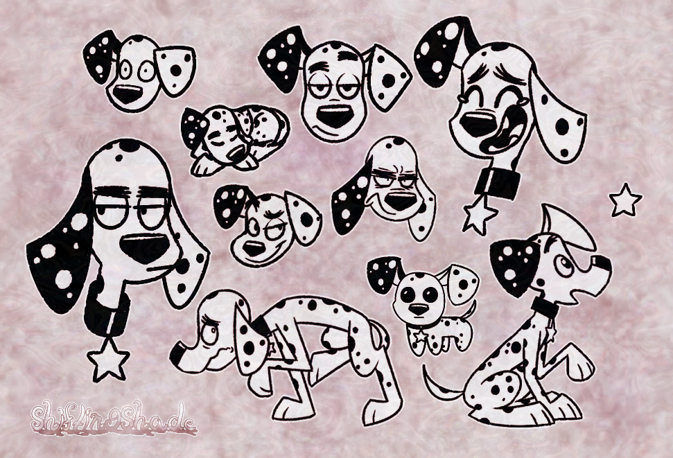 dylan and yippee (yippee yappee and yahooey and etc) created by shiftingshade