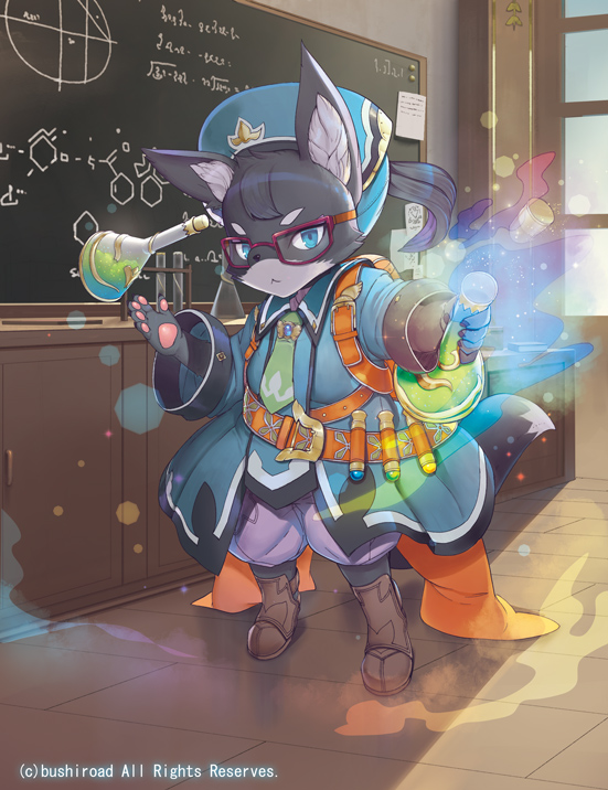 prober of black jet cecile (cardfight!! vanguard and etc) created by takeo saitou