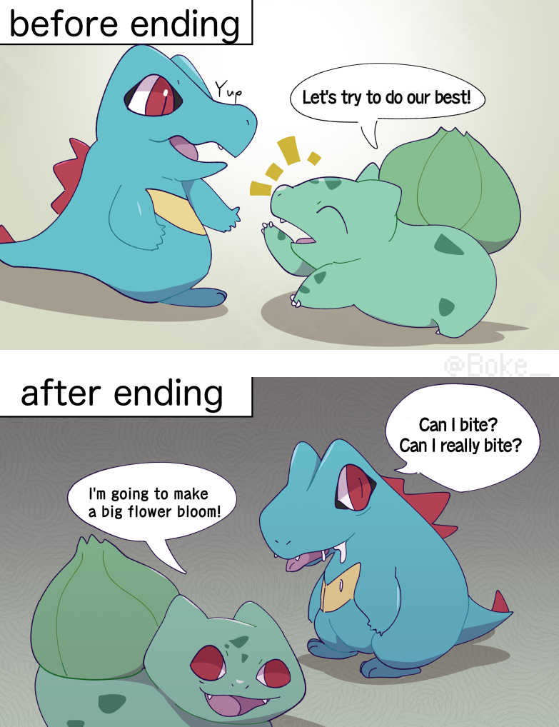 pokemon mystery dungeon and etc created by boke (artist)