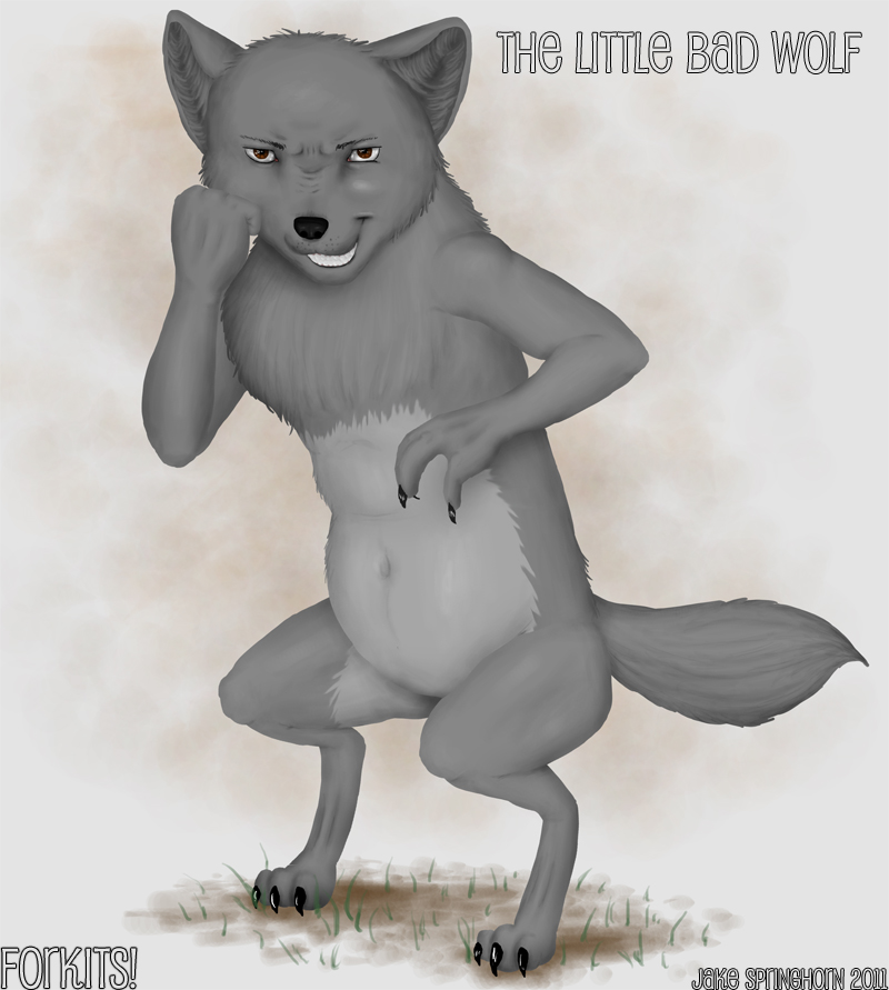 little bad wolf created by fidchellvore