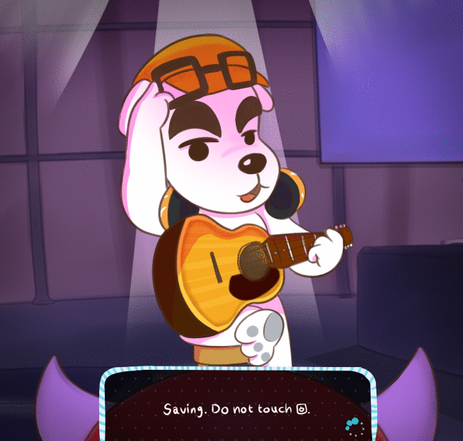 k.k. slider and villager (animal crossing and etc) created by cookieboy011