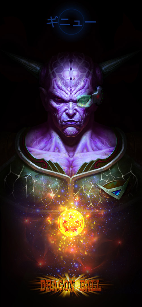 captain ginyu (dragon ball) created by angus yi