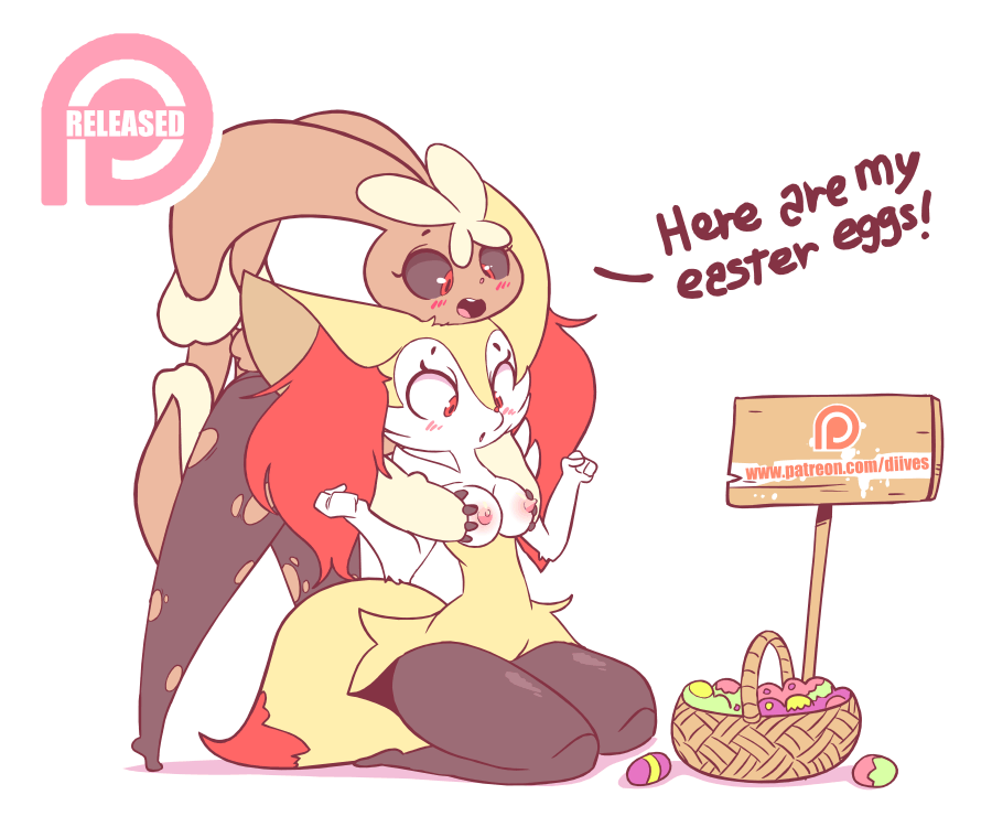 braix and loppu (nintendo and etc) created by diives