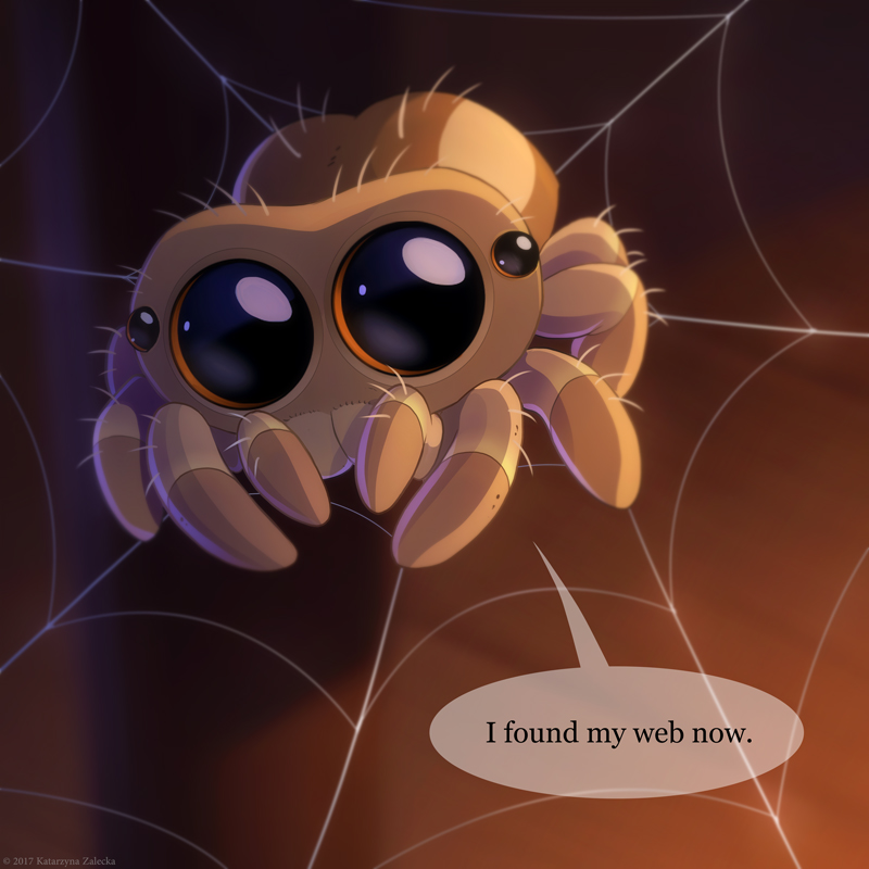 lucas the spider created by sythgara