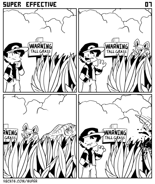 pokemon trainer and red (super effective (comic) and etc) created by scott ramsoomair