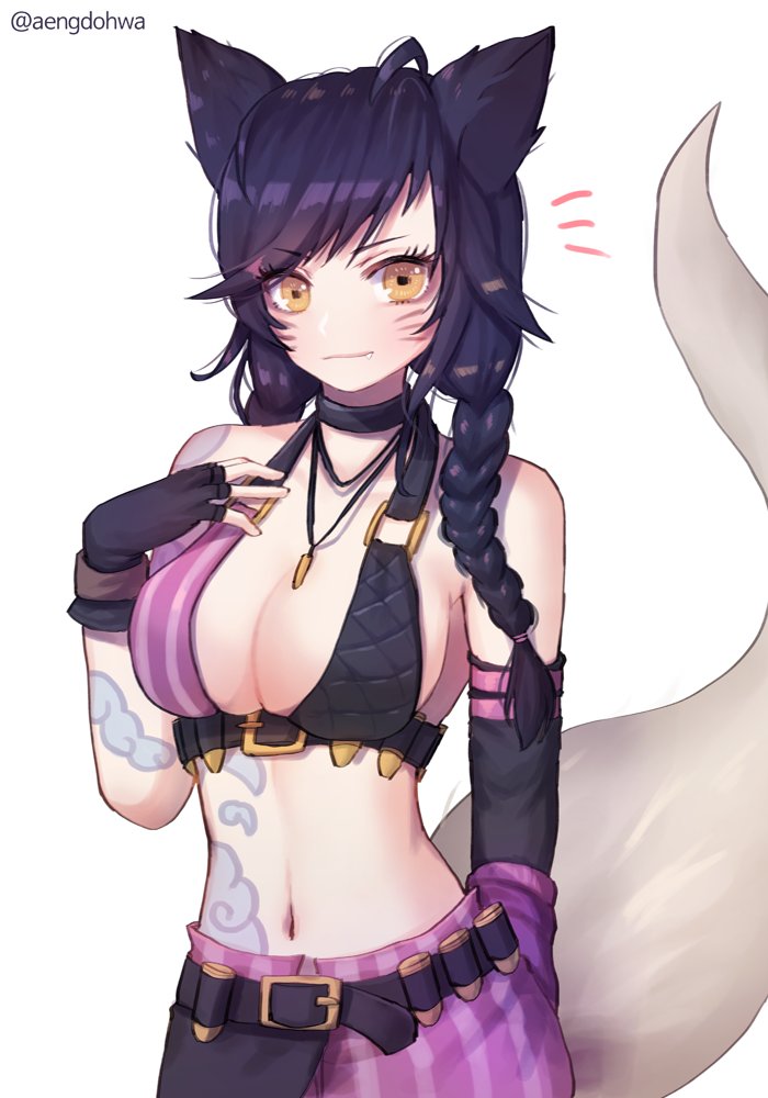 ahri (league of legends and etc) created by dohwa