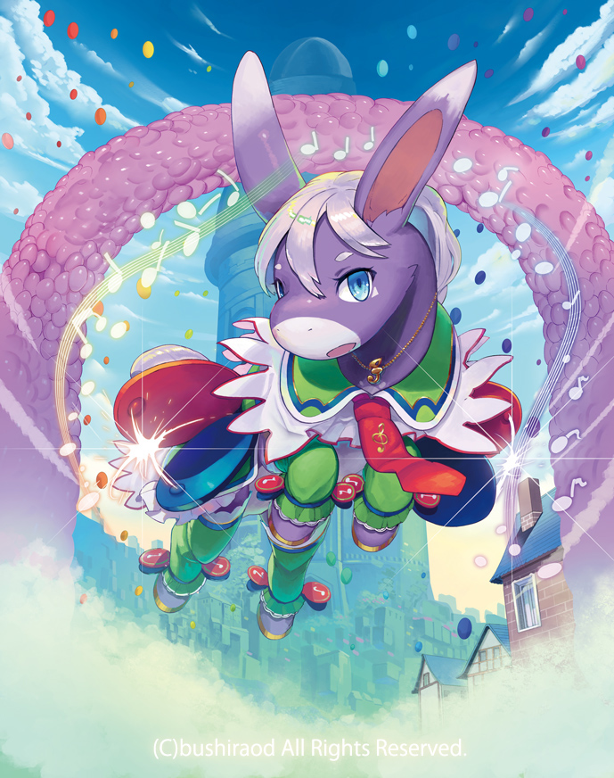 castanet donkey (cardfight!! vanguard and etc) created by takeo saitou