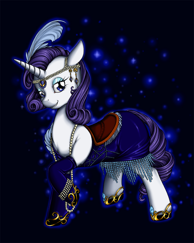 rarity (friendship is magic and etc) created by longinius