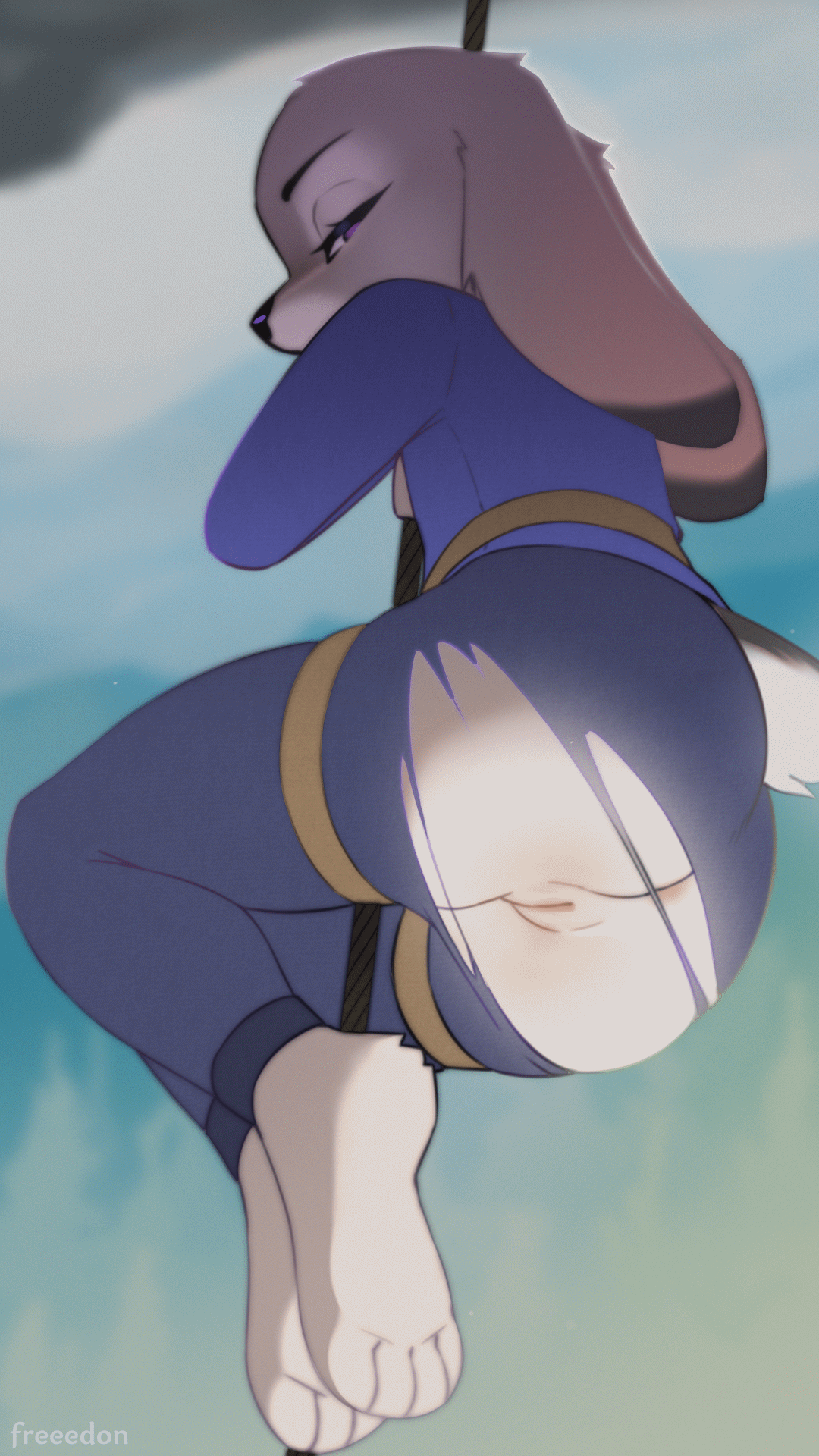 judy hopps (zootopia and etc) created by freeedon